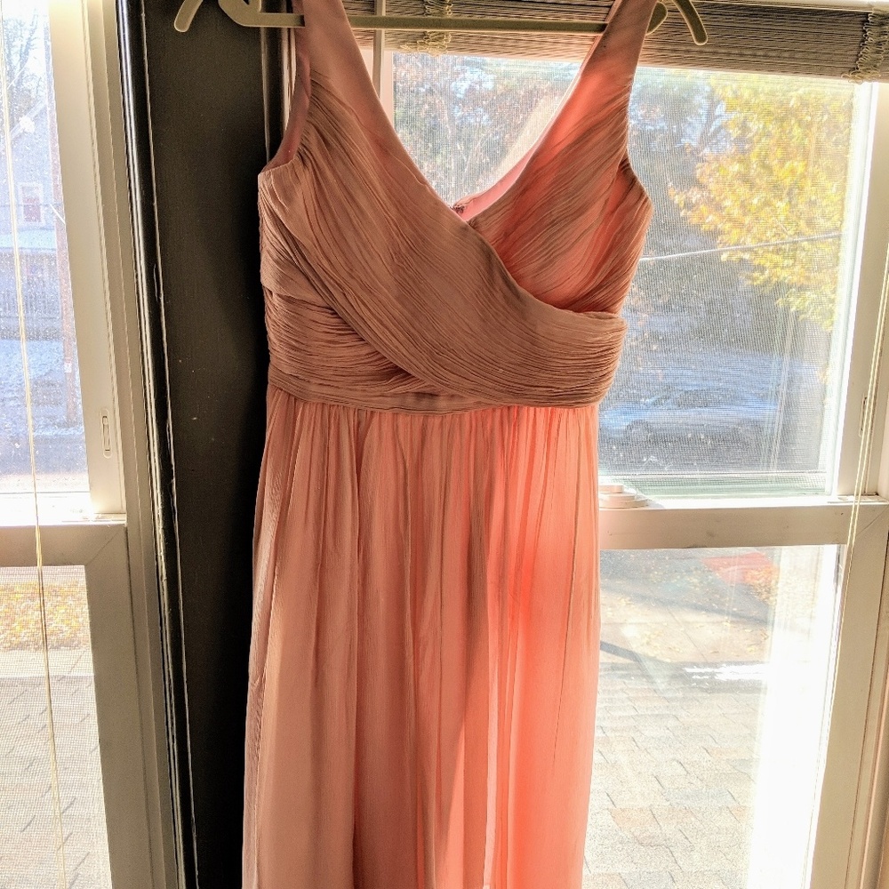 JCrew silk chiffon bridesmaid dress - Picture 1 of 2